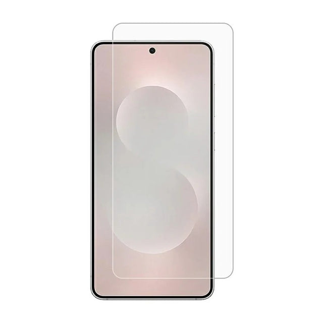 Folie sticlă securizată 3D pentru Samsung Galaxy S25 Edge, 0.3 mm transparentă, vedere frontală