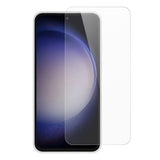 Folie sticlă securizată 3D Samsung Galaxy S25 Plus, 0.3 mm, transparentă – vedere frontală produs