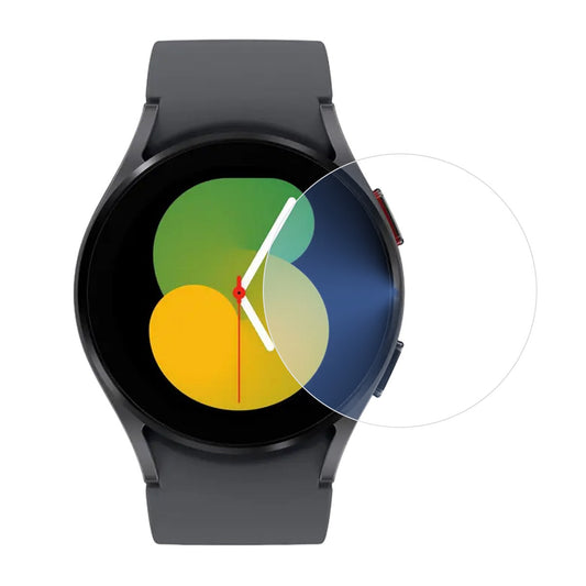 Folie Securizata pentru Samsung Galaxy Watch5 40mm, Vivimall, Sticla de Protectie Compatibila cu Samsung Galaxy Watch5 40MM, Sticla Securizata 2.5 D, Transparent - vivimall.ro