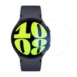 Folie sticlă securizată 2.5D pentru Samsung Galaxy Watch6 40mm, vedere frontală, transparentă