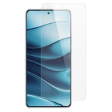 Folie sticlă securizată 3D pentru Xiaomi Redmi Note 14, grosime 0.3 mm, transparentă, vedere frontală