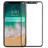 Folie Sticla Securizata Flippy pentru Apple iPhone X Full Face, 9H, Negru - vivimall.ro