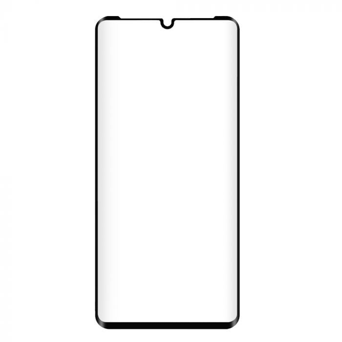 Folie Sticla Curbata, compatibila cu Huawei P30 Pro Full Face Negru, Flippy - vivimall.ro