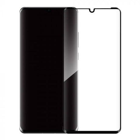 Folie Sticla Curbata, compatibila cu Huawei P30 Pro Full Face Negru, Flippy - vivimall.ro