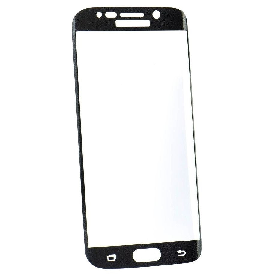 Folie Sticla Curbata Samsung Galaxy S7 Edge Full Face Negru - vivimall.ro