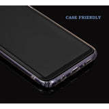 Folie Sticla Securizata Curbata Flippy pentru Samsung Galaxy S9, Transparenta HD, Lipici pe margini, Contur Negru - vivimall.ro