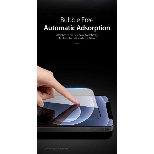 Folie Sticla Flippy® compatibila cu Apple iPhone 13 Mini 111D Negru - vivimall.ro