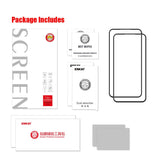 Folie Sticla Flippy® compatibila cu Apple iPhone X/XS 111D Negru - vivimall.ro