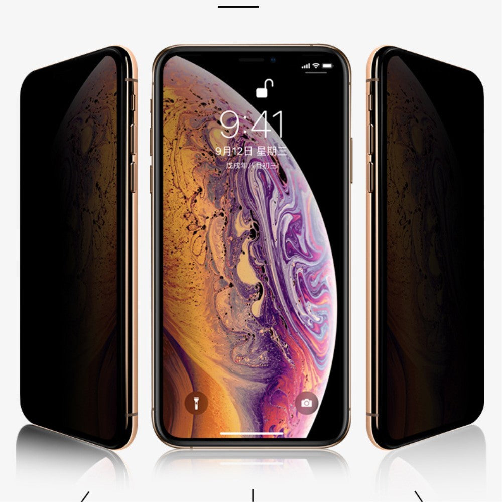 Folie Sticla Flippy® compatibila cu Apple Iphone Xs Max 111D Negru(aceeasi cu 11 pro max,Inactiv) - vivimall.ro