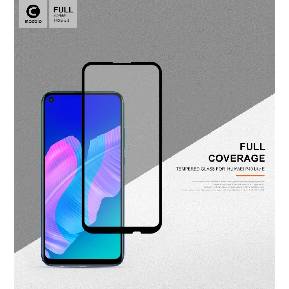 Folie Sticla Flippy® compatibila cu Huawei Y7P 2020 111D Negru - vivimall.ro