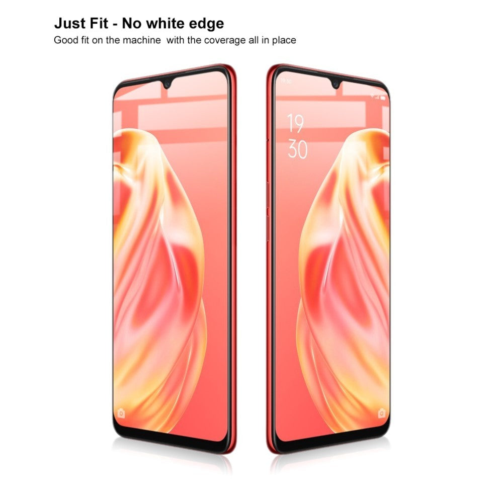 Folie Sticla Flippy® compatibila cu Oppo A91 111D Negru - vivimall.ro