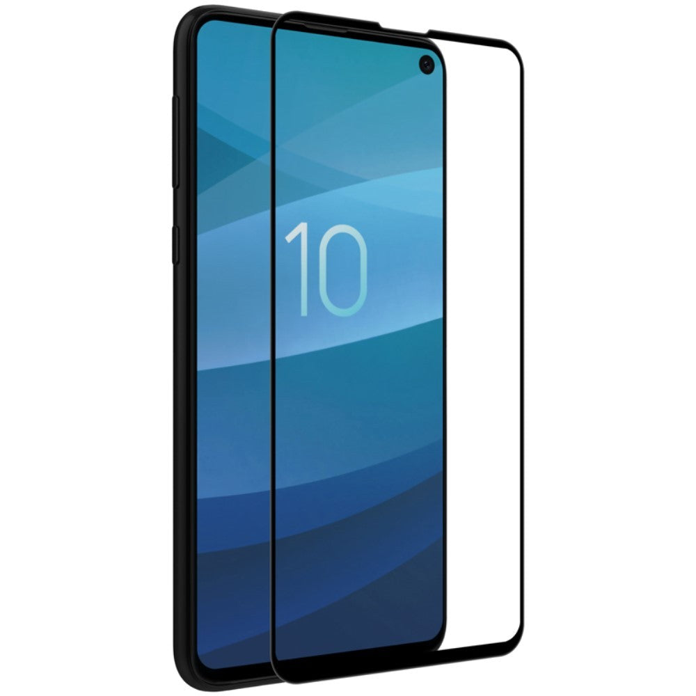 Folie Sticla Flippy® compatibila cu Samsung Galaxy S10 E, 111D, Negru - vivimall.ro