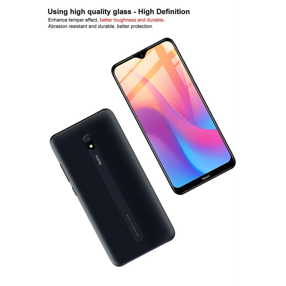 Folie Sticla Flippy® compatibila cu Xiaomi Redmi 8A 111D Negru - vivimall.ro