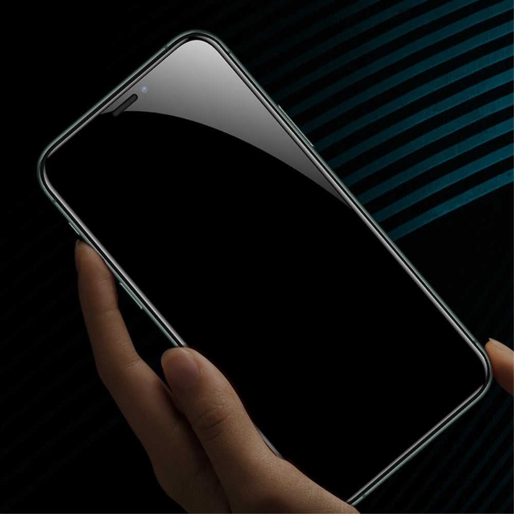 Folie Sticla Flippy® pentru Apple iPhone 11 Pro Max/XS Max 111D Negru - vivimall.ro