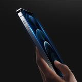 Folie Sticla Flippy® pentru Apple iPhone 12 Pro Max 111D Negru - vivimall.ro