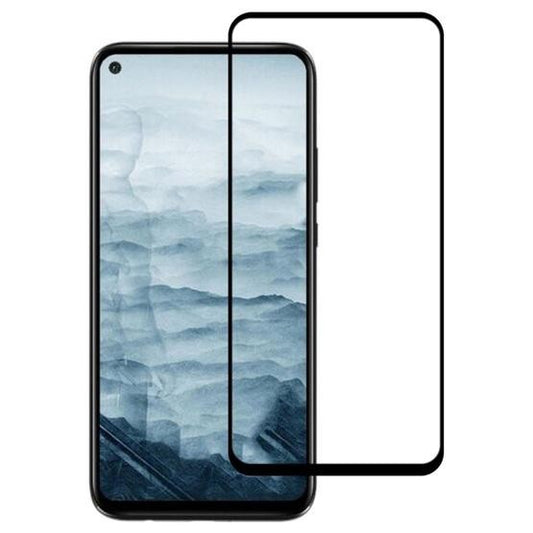 Folie Sticla Vivimall® pentru Huawei Mate 30 Lite 111D Negru - vivimall.ro