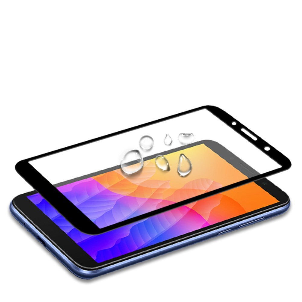 Folie Sticla Flippy® pentru Huawei Y5P 2020 111D Negru - vivimall.ro