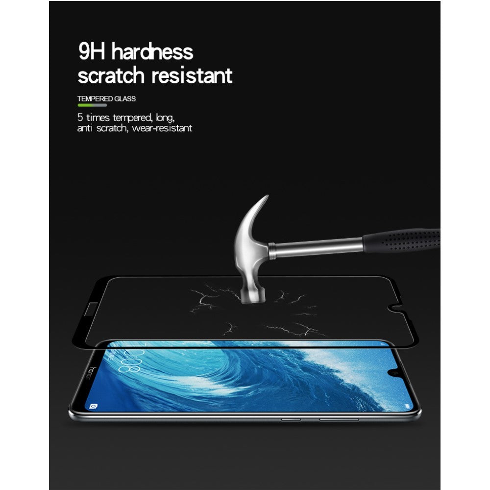 Folie Sticla Flippy® pentru Huawei Y6 2019 111D Negru - vivimall.ro