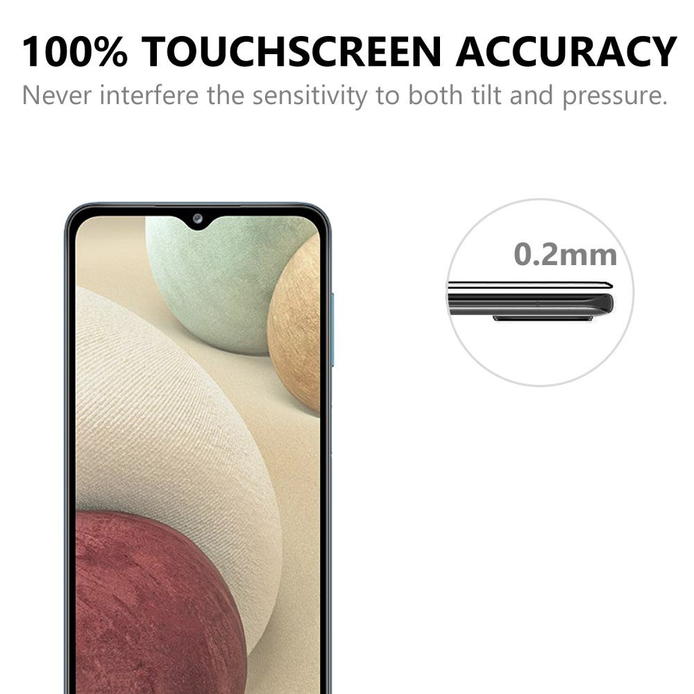 Folie Sticla Flippy® pentru Samsung A12 111D Negru - vivimall.ro