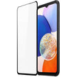 Folie sticlă securizată Samsung A14 5G, model 111D, transparentă HD cu margini negre, vedere frontală