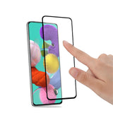 Folie Sticla Flippy® pentru Samsung A51 4G 111D Negru - vivimall.ro