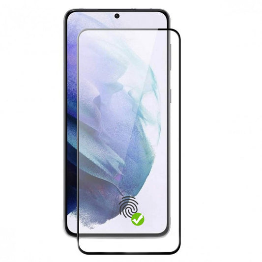 Folie Sticla Vivimall pentru Samsung Galaxy S23 Plus, Transparenta HD, 9H, 111D, Margini negre - vivimall.ro