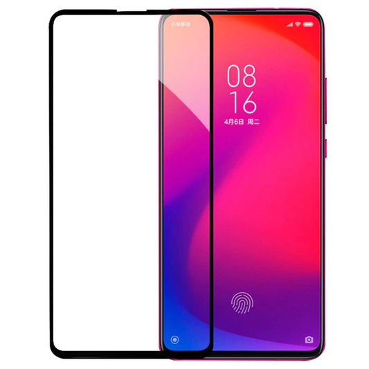 Folie Sticla Vivimall® compatibila cu Xiaomi Mi 9T / Mi 9T Pro 111D Negru - vivimall.ro