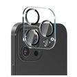 Folie Sticla pentru camera, compatibila cu Apple iPhone 14 / 14 Plus, Transparent cu margini negre - vivimall.ro