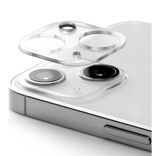 Folie Sticla pentru Camera Apple iPhone 15 / 15 Plus, Transparenta - vivimall.ro