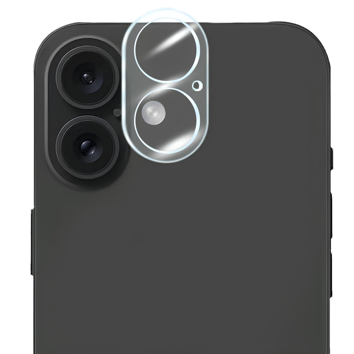 Folie Sticla pentru Camera, Vivimall, Pentru Apple iPhone 16, 3D, Transparent - vivimall.ro