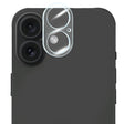Folie sticlă 3D Vivimall pentru camera Apple iPhone 16 Plus, duritate 9H, vedere frontală