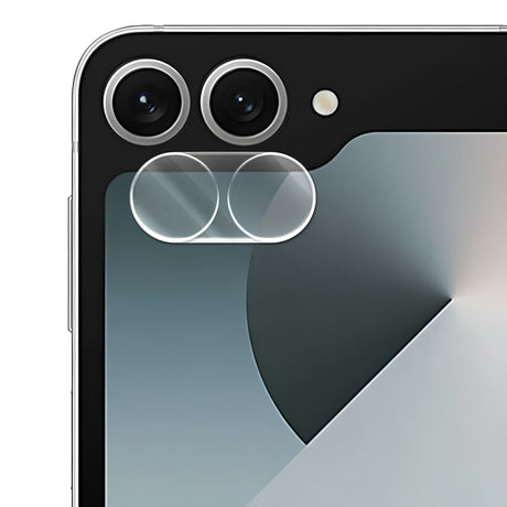Folie sticlă 3D pentru camera Samsung Galaxy Z Flip 5, transparentă, duritate 9H, vedere frontală