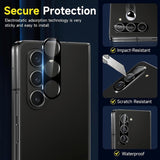Folie Sticla pentru Camera, Vivimall, Pentru Samsung Galaxy Z Flip 6, 3D, Transparent - vivimall.ro
