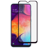 Folie Sticla Samsung Galaxy A50, Full Glue, Negru - vivimall.ro