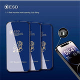 Folie Sticla securizata electrostatica Flippy pentru Samsung A23 5G, Sticla ESD, Top Glass, Anti-static, Negru - vivimall.ro