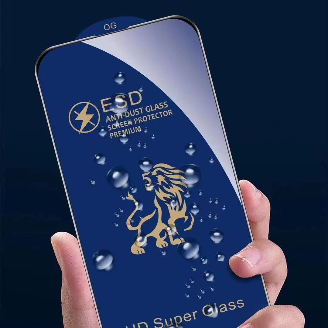 Folie Sticla securizata electrostatica Flippy pentru Xiaomi Redmi 12C , Sticla ESD, Top Glass, Anti-static, Negru - vivimall.ro