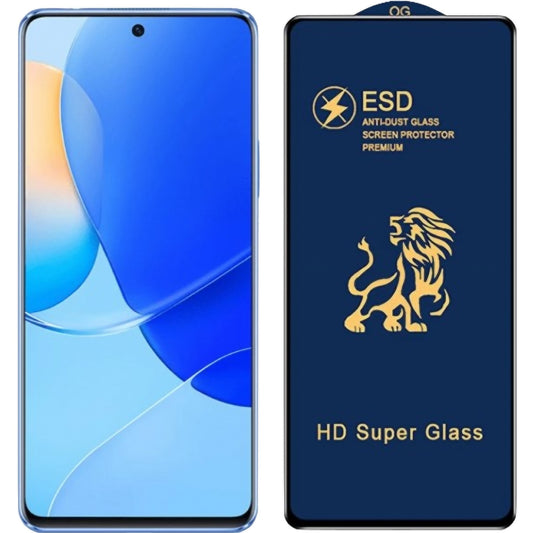 Folie Sticla securizata electrostatica Vivimall pentru Xiaomi Redmi 12C , Sticla ESD, Top Glass, Anti-static, Negru - vivimall.ro