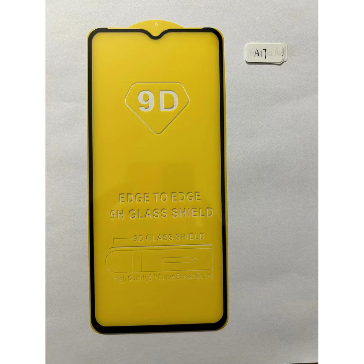 Folie Sticla Securizata Vivimall compatibil cu Oppo A17, Full Glue Negru - vivimall.ro