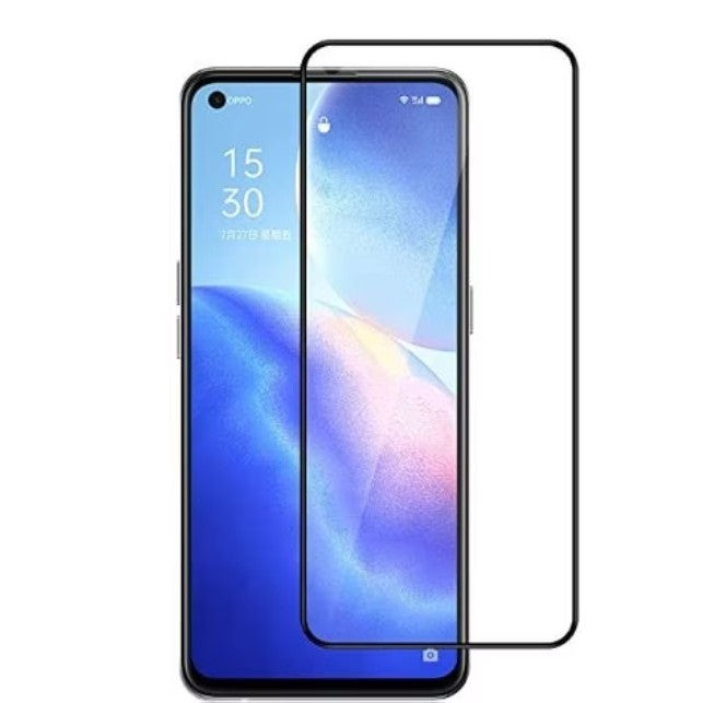 Folie Sticla Securizata Flippy compatibil cu Oppo Reno 7 Lite 5G, Full Glue Negru - vivimall.ro