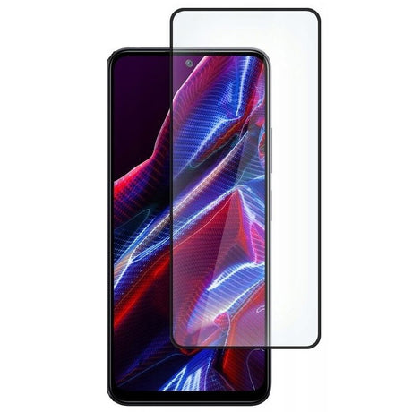 Folie Sticla Securizata Vivimall compatibil cu Xiaomi Redmi Note 12 5G, Full Glue Negru - vivimall.ro