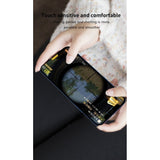 Folie Sticla securizata Flippy compatibila cu Apple iPhone 12/12 Pro Full Glue Privacy Negru - vivimall.ro