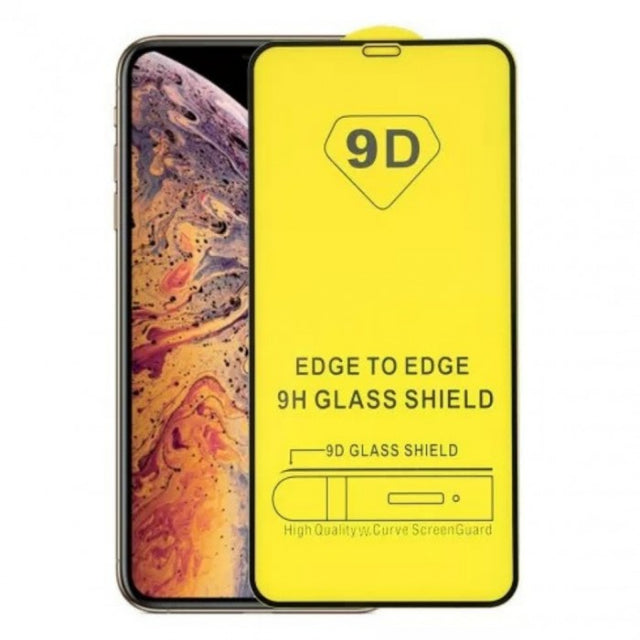 Folie Sticla Securizata, Vivimall, Compatibila cu Apple iPhone 16 Pro, Full Cover 9D, HD, Margini Negre, Transparenta - vivimall.ro