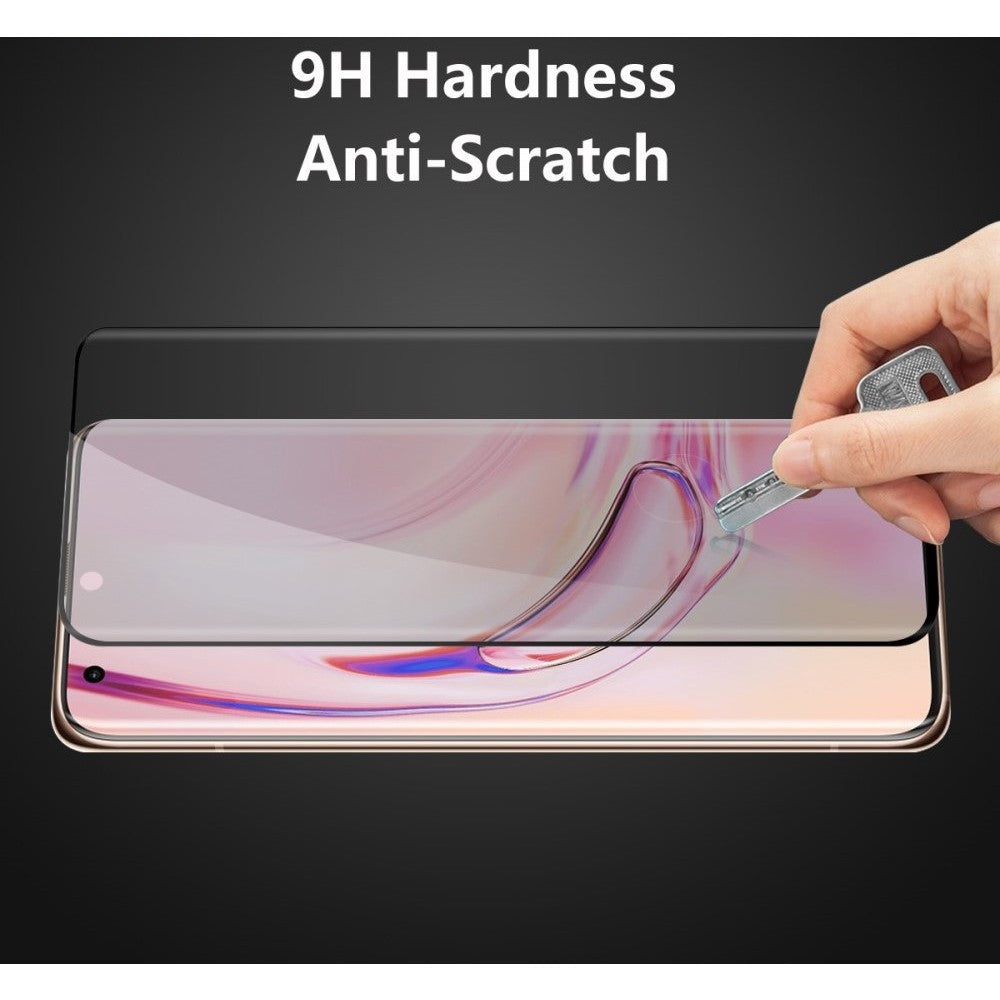 Folie Sticla securizata Flippy® compatibila cu Hawei Nova 9 Full Glue Privacy Negru - vivimall.ro