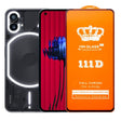 Folie Sticla Securizata pentru Nothing Phone 1, Vivimall, Sticla de Protectie Compatibila cu Nothing Phone 1, Full Cover 111D, HD, Margini Negre, Transparenta - vivimall.ro