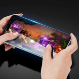 Folie Sticla Securizata, Vivimall, Compatibila cu Nothing Phone 2a, Full Glue, Margini Negre, Transparent - vivimall.ro