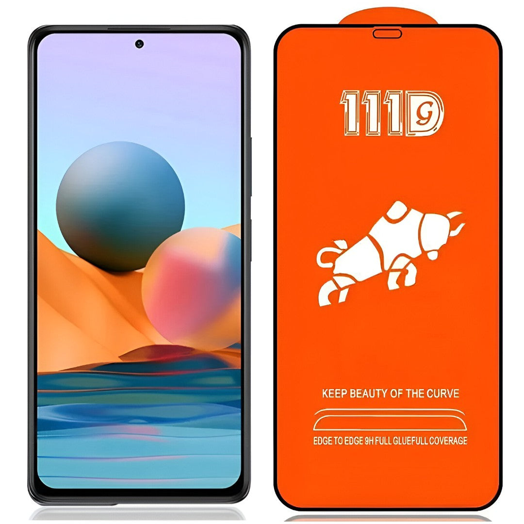 Folie Sticla Securizata, Vivimall, Compatibila cu Samsung A05, Full Cover 111D, HD, Margini Negre, Transparenta - vivimall.ro