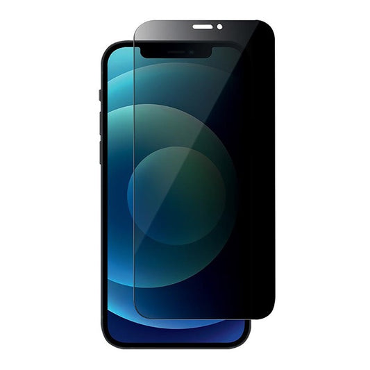 Folie Sticla securizata Vivimall compatibila cu Samsung A12 Full Glue Privacy Negru - vivimall.ro