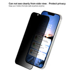 Folie Sticla securizata Flippy® compatibila cu Samsung A22 4G Full Glue Privacy Negru - vivimall.ro