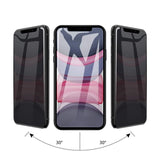 Folie Sticla securizata Flippy compatibila cu Samsung A70 Full Glue Privacy Duritate 9H Negru - vivimall.ro