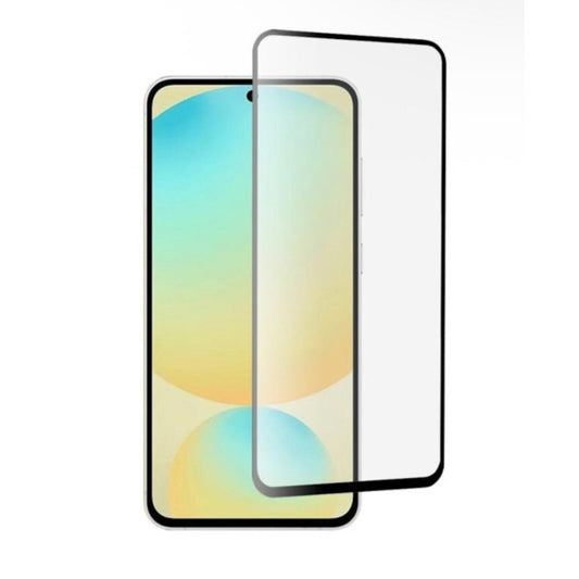 Folie Sticla Securizata, Vivimall, Compatibila cu Samsung Galaxy S24 FE, Full Cover 111D, HD, Margini Negre, Transparenta - vivimall.ro